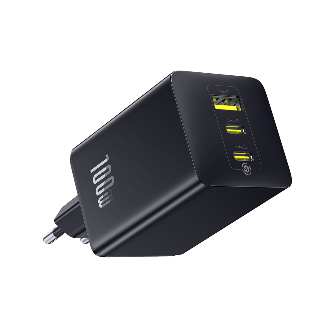 Baseus Адаптер питания Baseus EnerFill FE11 2C+U 100W Black (P10182102123-00)