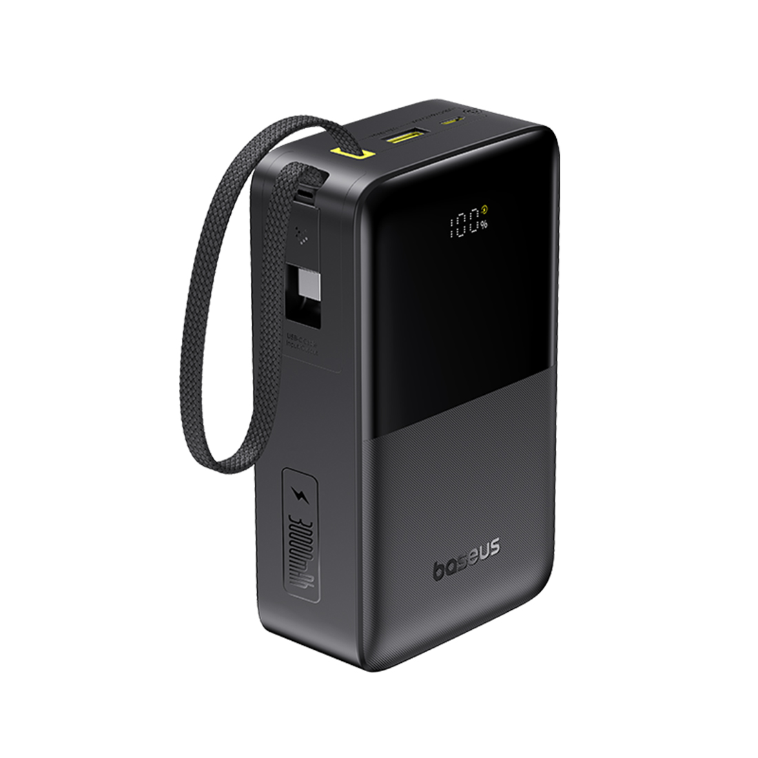 Baseus Портативный внешний аккумулятор Baseus EnerFill FC51 30000mAh 22.5W Black (E0028100)