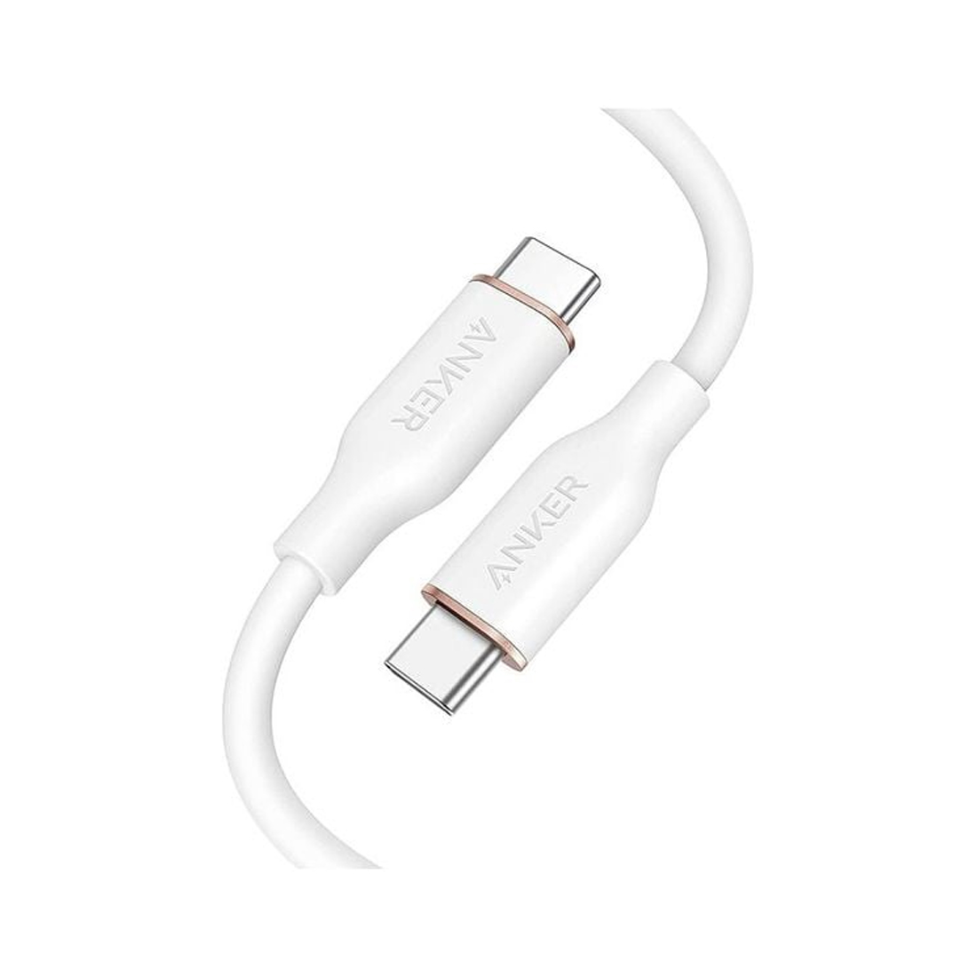 Anker Интерфейсный кабель Anker PowerLine III Flow USB-C to USB-C (A8552H21) Белый