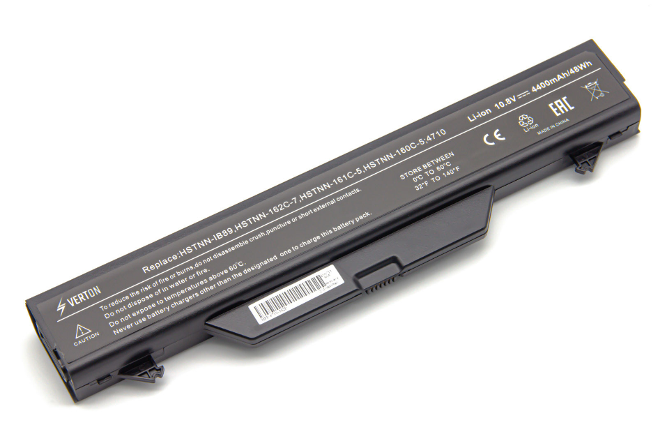 HP Аккумулятор для ноутбука HP Compaq (HSTNN-OB89) 10,8 В, 4400 мАч, Verton