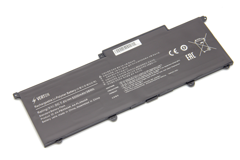 Samsung Аккумулятор для ноутбука Samsung 900X3C 7.4 В 5200 мАч, Verton