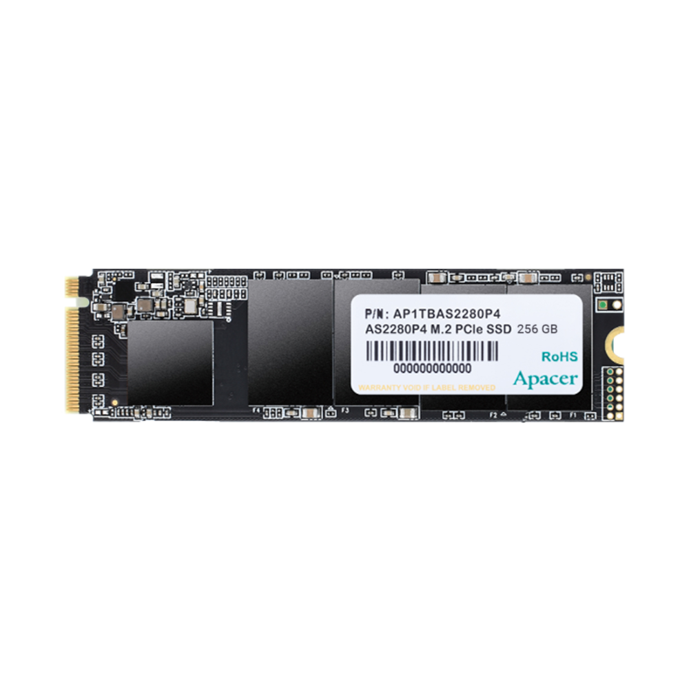 Твердотельный накопитель SSD M.2 256 GB Apacer AP256GAS2280P4-1, NVMe PCIe 3.0x4