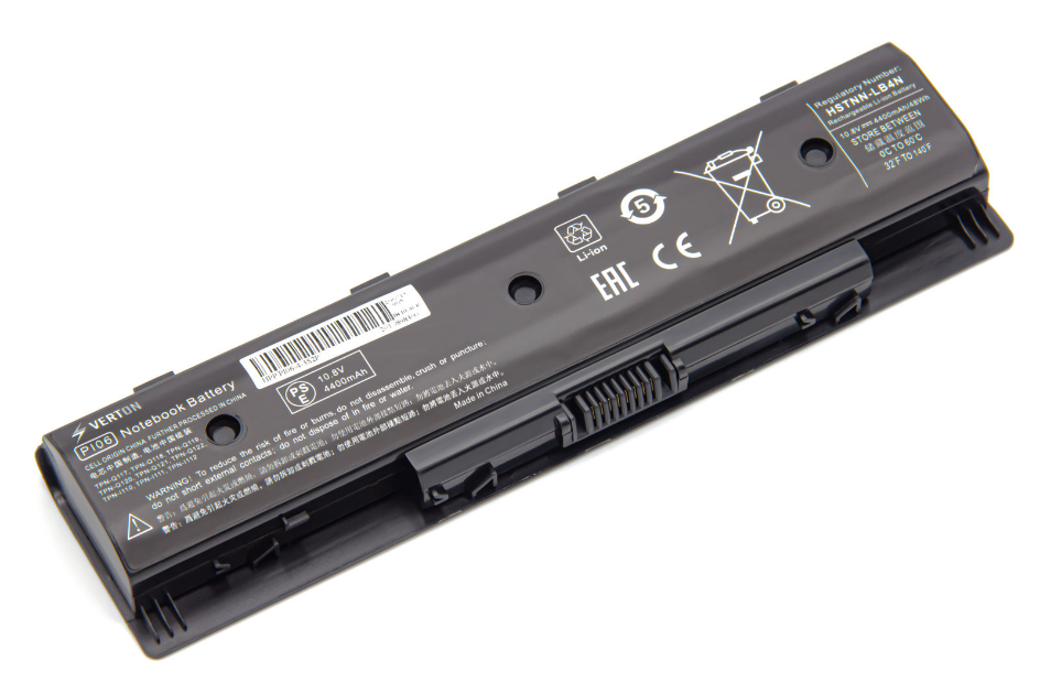 HP Аккумулятор для ноутбука HP ENVY 15-j (PI06) 10.8 В, 4400 мАч, verton
