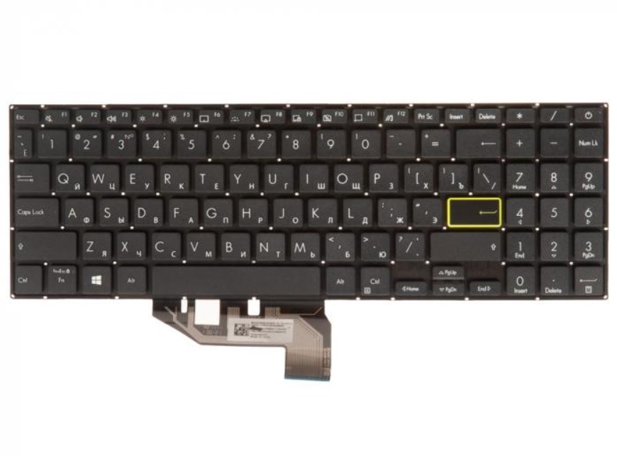 Asus Клавиатура для ноутбука Asus VivoBook 15 K513E, K513EA, K513EP, K513EQ, M513IA, M513UA черная