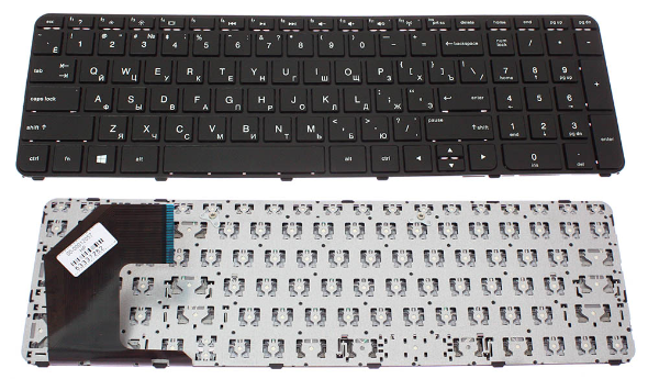 HP Клавиатура для ноутбука HP Pavilion 15-B series, рамка, черная