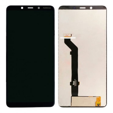 Nokia Дисплейный модуль Nokia 3.1 Plus (TA-1104), черный