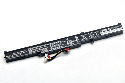 Asus Аккумулятор для ноутбука Asus A41-X550E, 14.4 В (совместим с 14.8 В), 2200 мАч Verton