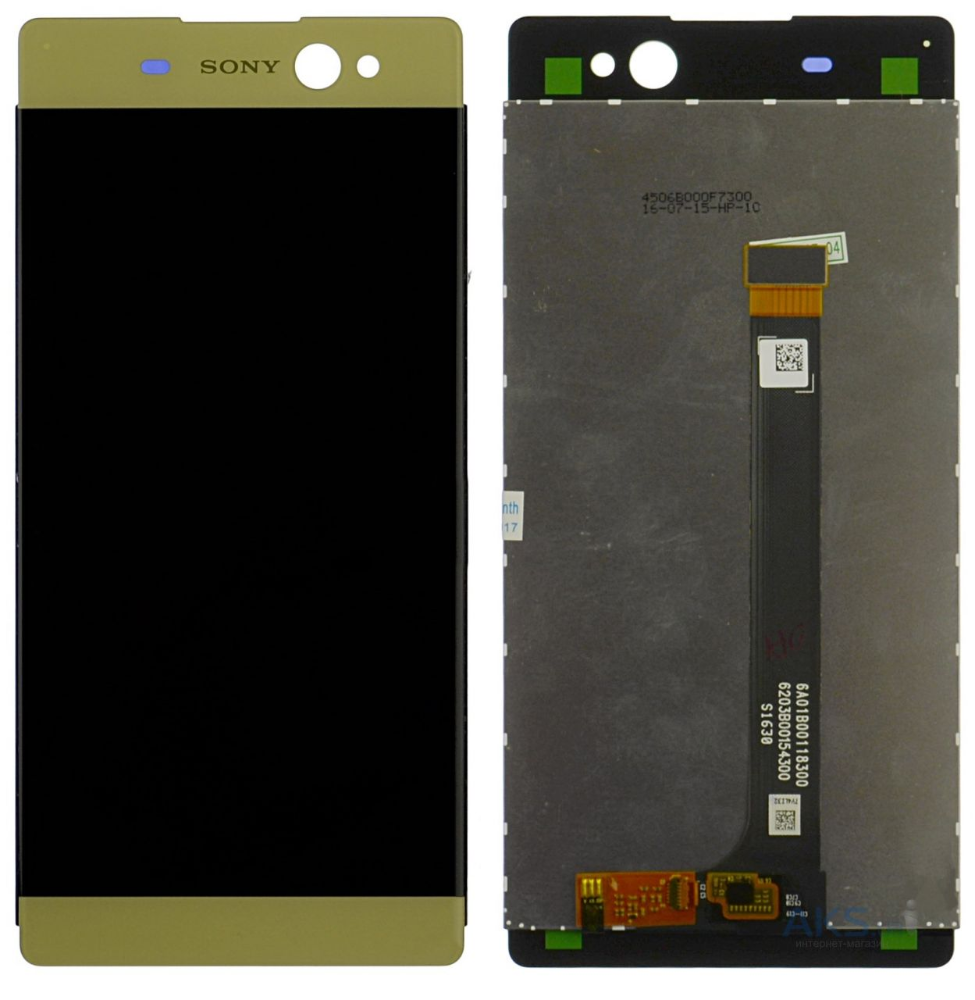 Sony Дисплейный модуль Sony Xperia XA Ultra C6 F3211 F3212 F3215 F3216 F3213, золотой