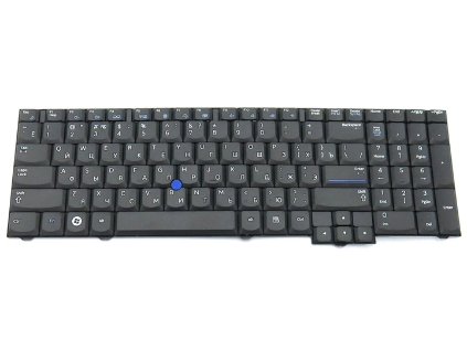Samsung Клавиатура для ноутбука Samsung Aegis 600B, Point Stick, RU, черная
