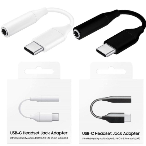 Samsung Кабель (переходник) Samsung AUX (Jack 3.5)/ Type-C