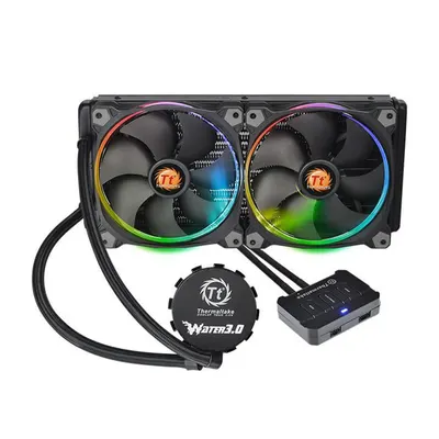 Thermaltake Кулер с водяным охлаждением Thermaltake Water 3.0 Riing RGB 280