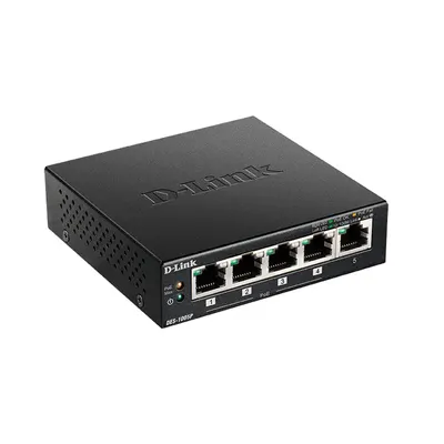 D-Link Коммутатор D-Link DES-1005P/B1A