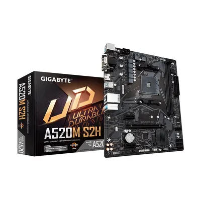 Gigabyte Материнская плата Gigabyte A520M S2H
