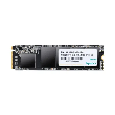 Apacer Твердотельный накопитель SSD Apacer AS2280P4 512GB M.2 PCIe