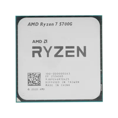 AMD Процессор (CPU) AMD Ryzen 7 5700G 65W AM4