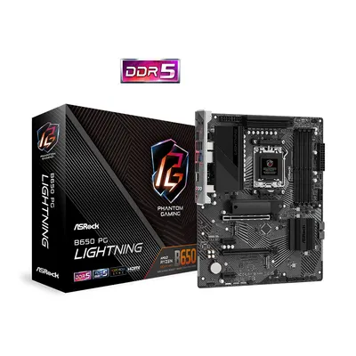 ASRock Материнская плата ASRock B650 PG LIGHTNING