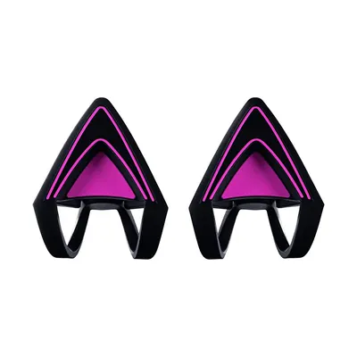 Razer Накладные кошачьи ушки на гарнитуру Razer Kitty Ears for Kraken - Neon Purple