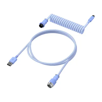 HyperX Провод для механической клавиатуры HyperX USB-C Coiled Cable Light Purple 6J682AA