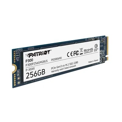 Patriot Твердотельный накопитель SSD Patriot P300 256GB M.2 NVMe PCIe 3.0x4