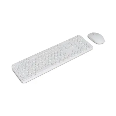Rapoo Комплект Клавиатура + Мышь Rapoo X260S White