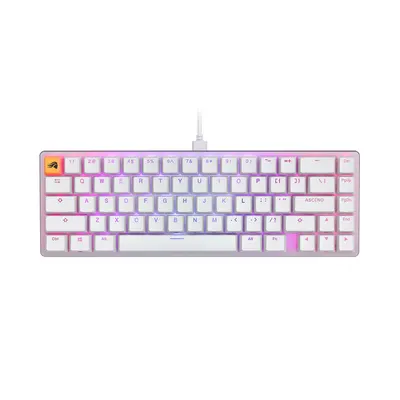 Glorious Клавиатура Glorious GMMK2 Compact White (GLO-GMMK2-65-FOX-W)
