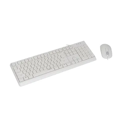 Rapoo Комплект Клавиатура + Мышь Rapoo X130PRO White