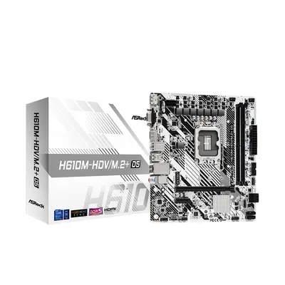 ASRock Материнская плата ASRock H610M-HDV/M.2+D5