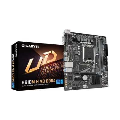 Gigabyte Материнская плата Gigabyte H610M H V3 DDR4