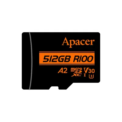 Apacer Карта памяти Apacer AP512GMCSX10U8-R 512GB с адаптером SD