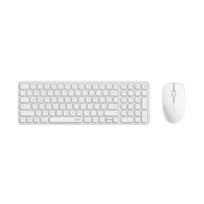Rapoo Комплект Клавиатура + Мышь Rapoo 9320M White