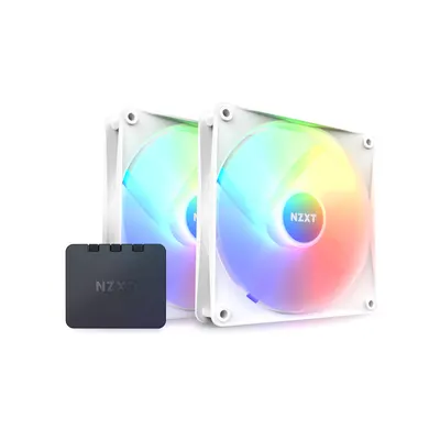 NZXT Комплект кулеров для компьютерного корпуса NZXT F140 RGB Core RF-C14DF-W1 White 2в1