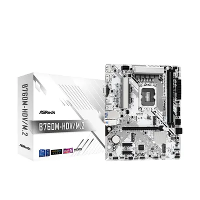 ASRock Материнская плата ASRock B760M-HDV/M.2