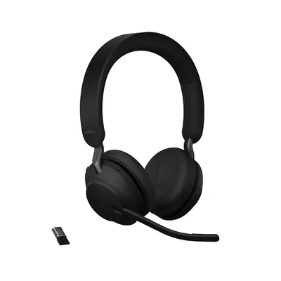 Jabra Гарнитура Jabra Evolve2 65 Link380a MS Stereo Stand Black
