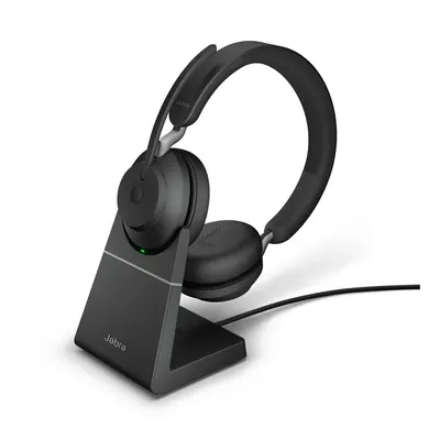 Jabra Гарнитура Jabra Evolve2 65 Link380c MS Stereo Stand Black