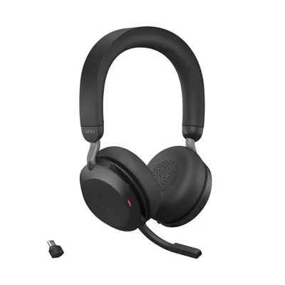 Jabra Гарнитура Jabra Evolve2 75 Link380c MS Stereo Stand Black USB-C