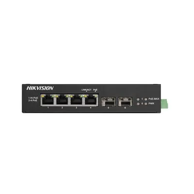 Hikvision Коммутатор Hikvision DS-3T0506HP-E/HS