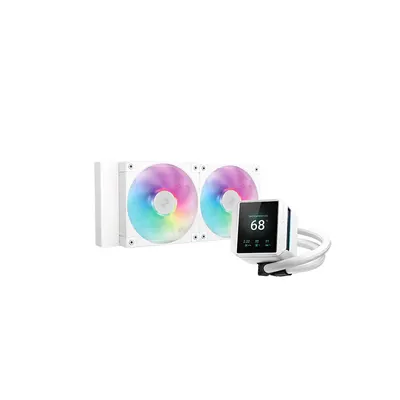 Deepcool Кулер с водяным охлаждением Deepcool MYSTIQUE 240 WH ARGB