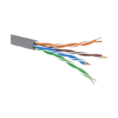 ДКС Кабель витая пара DKC RN5EUUK03GY кат. 5E U/UTP нг(А)-LSLTx