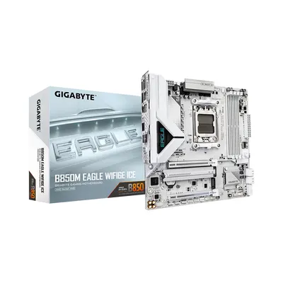 Gigabyte Материнская плата Gigabyte B850M EAGLE WF6E ICE
