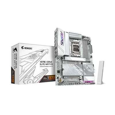Gigabyte Материнская плата Gigabyte X870E A ELITE WF7 ICE