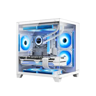 Huntkey Компьютерный корпус Huntkey S900 White без Б/П