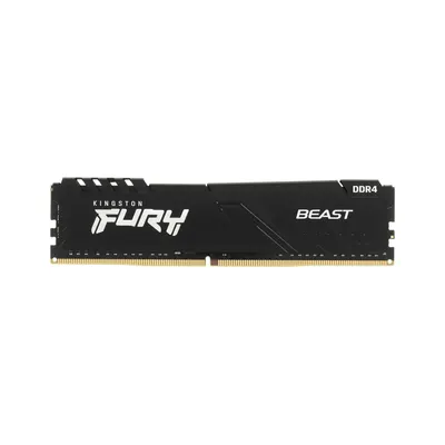 Kingston Модуль памяти Kingston FURY Beast KF432C16BB/8WP DDR4 8GB 3200MHz Чёрный