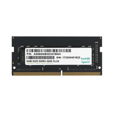 Apacer Модуль памяти для ноутбука Apacer ES.08G21.GSH 8GB 3200MHz