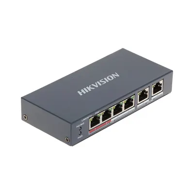 Hikvision Коммутатор Hikvision DS-3E0106P-E/M(B)