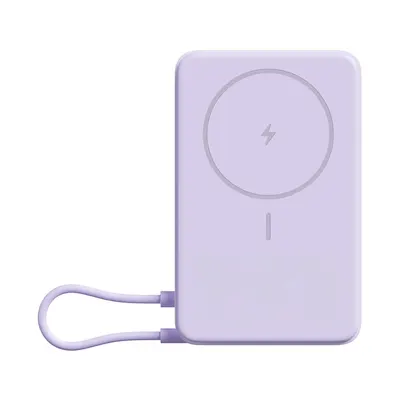 Xiaomi Портативный внешний аккумулятор Xiaomi Magnetic Power Bank 10000 with Built-in Stand Purple