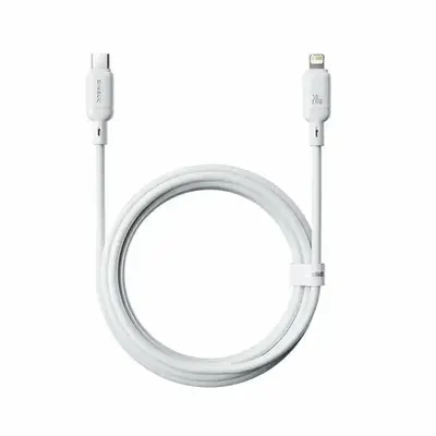 Baseus Интерфейсный кабель Baseus Silky Type-C to iP 20W 2m White (P10377700213-01)