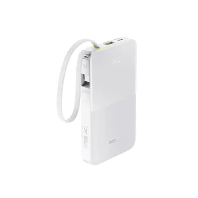 Baseus Портативный внешний аккумулятор Baseus EnerFill FC51 10000mAh 22.5W White (E0027601)