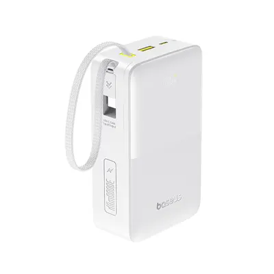 Baseus Портативный внешний аккумулятор Baseus EnerFill FC51 30000mAh 22.5W Moon White (E0028101)