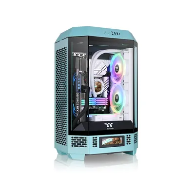 Thermaltake Компьютерный корпус Thermaltake The Tower 300 Turquoise без Б/П