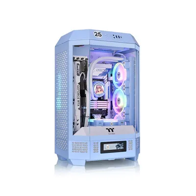 Thermaltake Компьютерный корпус Thermaltake The Tower 300 Hydrangea Blue без Б/П